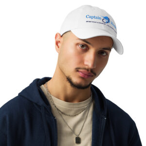 Captain Hook Fishing Under Armour® Dad Hat – White Edition