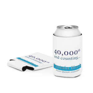 Captain Hook Fishing “40,000 & Counting” Legacy Can Cooler – Classic 12oz Fit