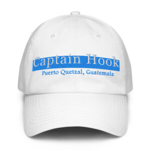 Captain Hook Fishing Under Armour® Classic Logo Dad Hat – White Edition