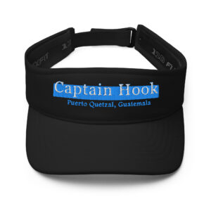 Captain Hook Fishing Performance Sport Visor – Classic Logo Navy Edition